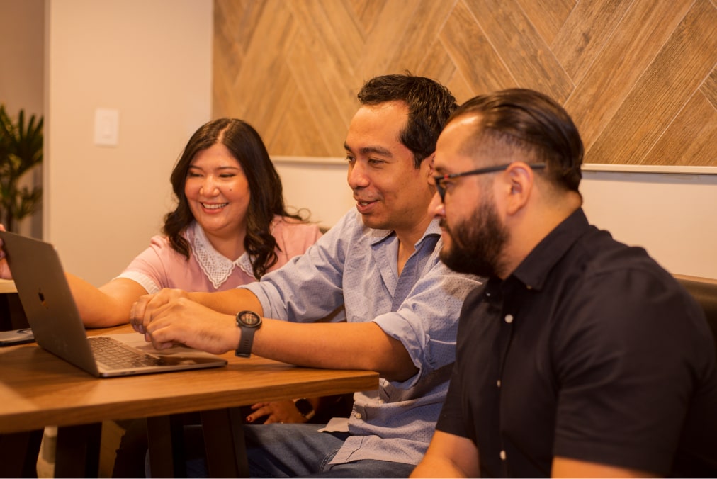HiView team working together