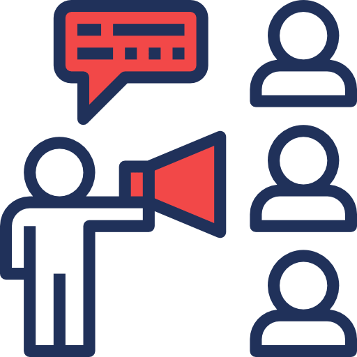 Bullhorn marketing icon